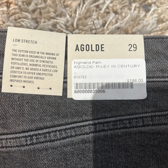 AGOLDE Riley high rise NWT 29 - Picture 3 of 14